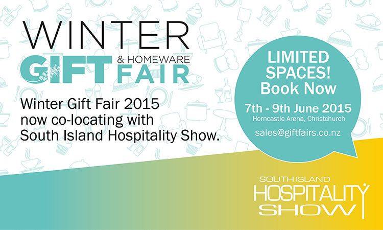 Winter Gift Fair & South Island Hospitality Show now co-located